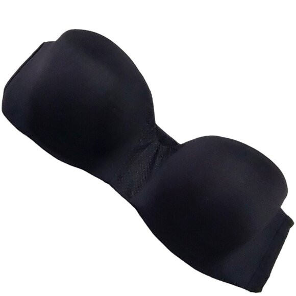 Maidenform Self Expressions SE0015 Black Strapless Wireless Bra Back Closure 34B - Picture 1 of 8